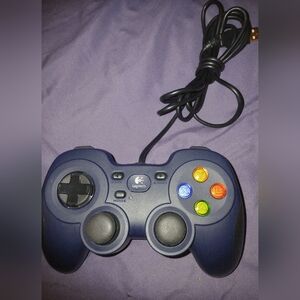 Logitech Dark Blue Gaming Controller